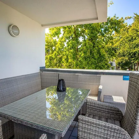 아파트 5-sterne-apartment Ostseeblick Inklusive Strandkorb Von Mai-september *